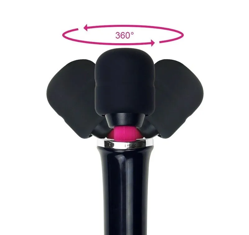 массажер lovetoy training master ultra powerful rechargeable body wand, черный в СПб