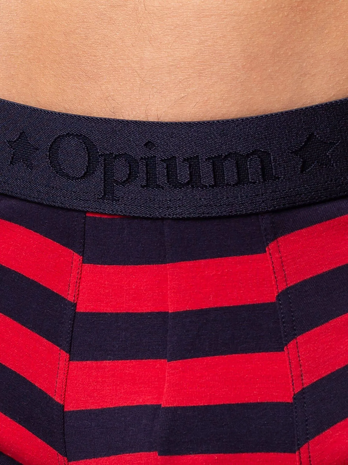 Эротическое трусы мужские удлиненные боксеры opium r126 в полоску в СПб