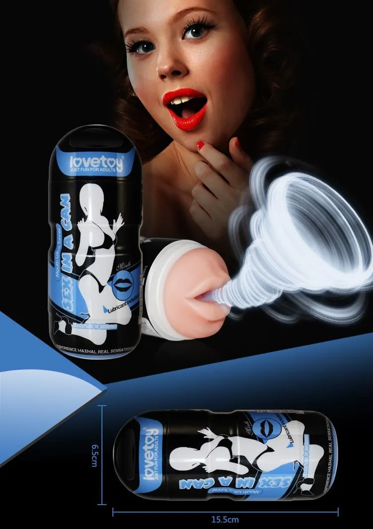 мастурбатор lovetoy sex in a can mouth lotus tunnel, телесный в СПб
