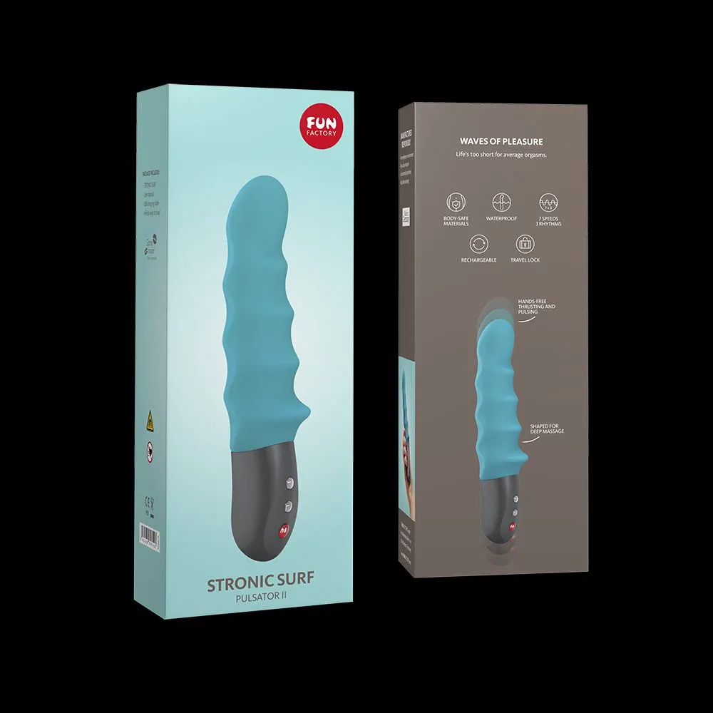 пульсатор fun factory stronic surf, бирюзовый в СПб