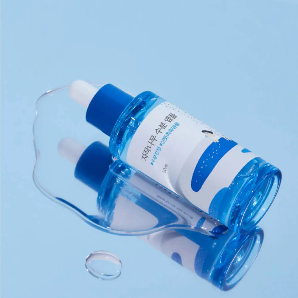 round lab birch juice moisturizing ampoule, липосомальная ампула для интенсивного увлажнения 50 мл в СПб