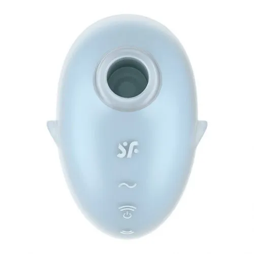 вакуумный массажер satisfyer cutie ghost light blue 067759sa в СПб