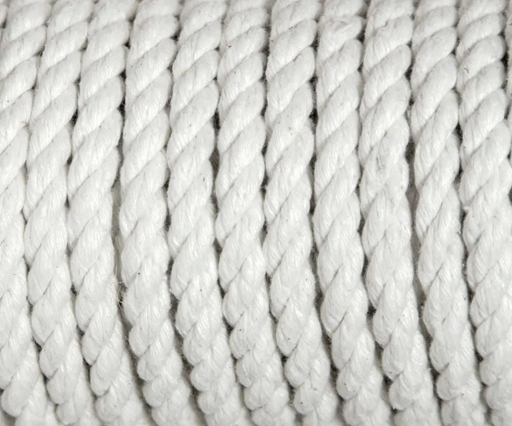 хлопковая веревка для шибари pinkrabbit белая, 20 м в СПб