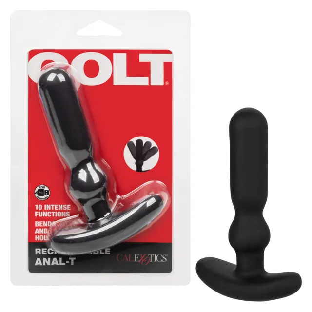 Перезаряжаемый анальный вибростимулятор COLT Rechargeable Anal-T