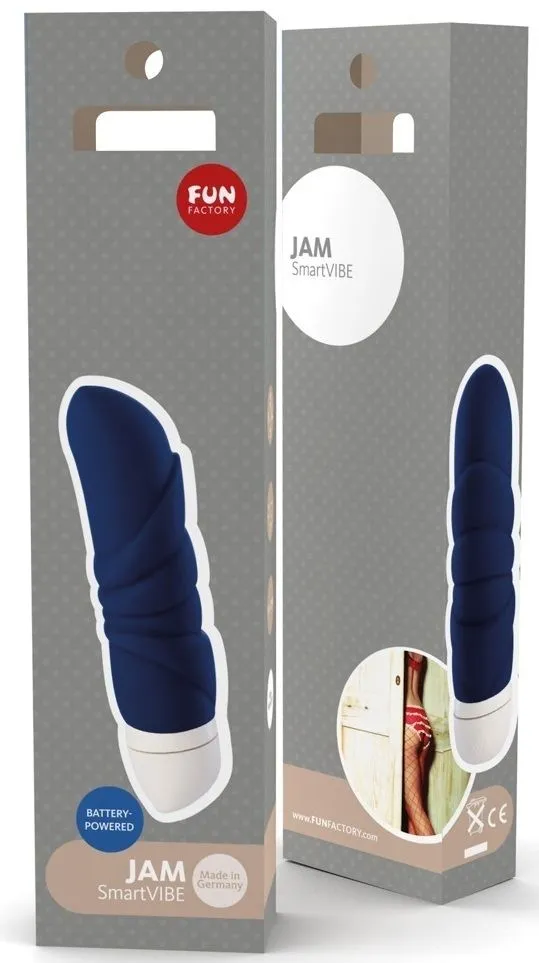 вибратор fun factory jam, синий в СПб