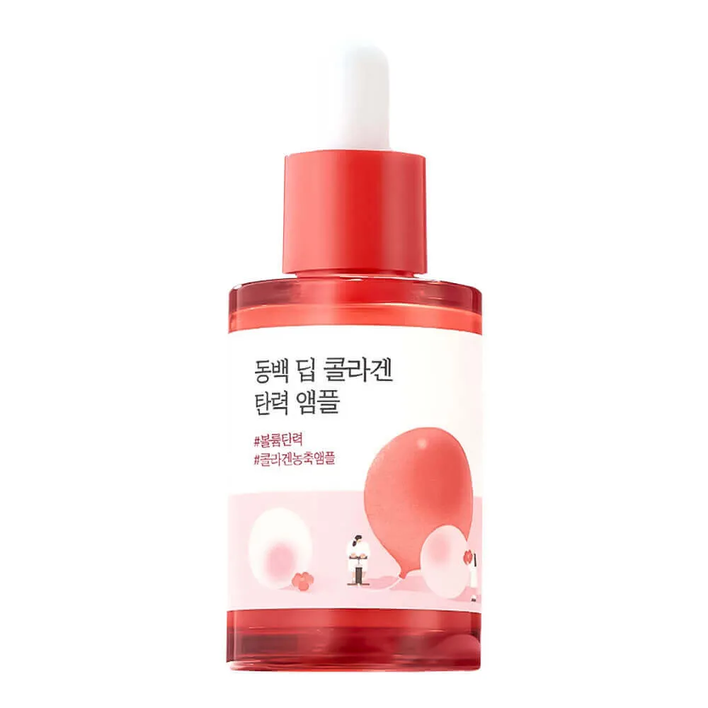 round lab camellia deep collagen firming ampoule, укрепляющая коллагеновая ампула с камелией 30 мл в СПб