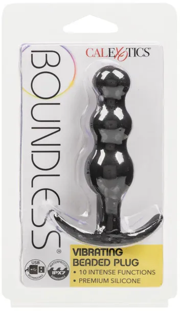 анальная виброёлочка для ношения boundless vibrating beaded plug в СПб