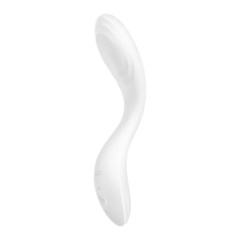 вибромассажер satisfyer rrrolling pleasure с движущимся шариком для стимуляции точки g (белый) в СПб
