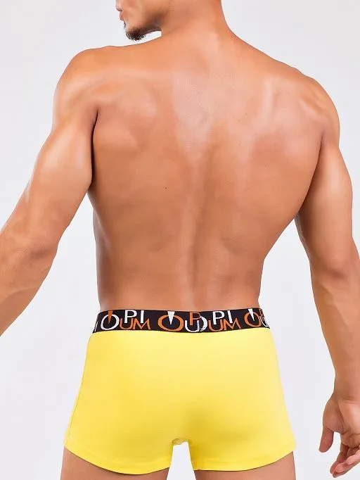 Эротическое трусы мужские боксеры opium r117, желтые в СПб