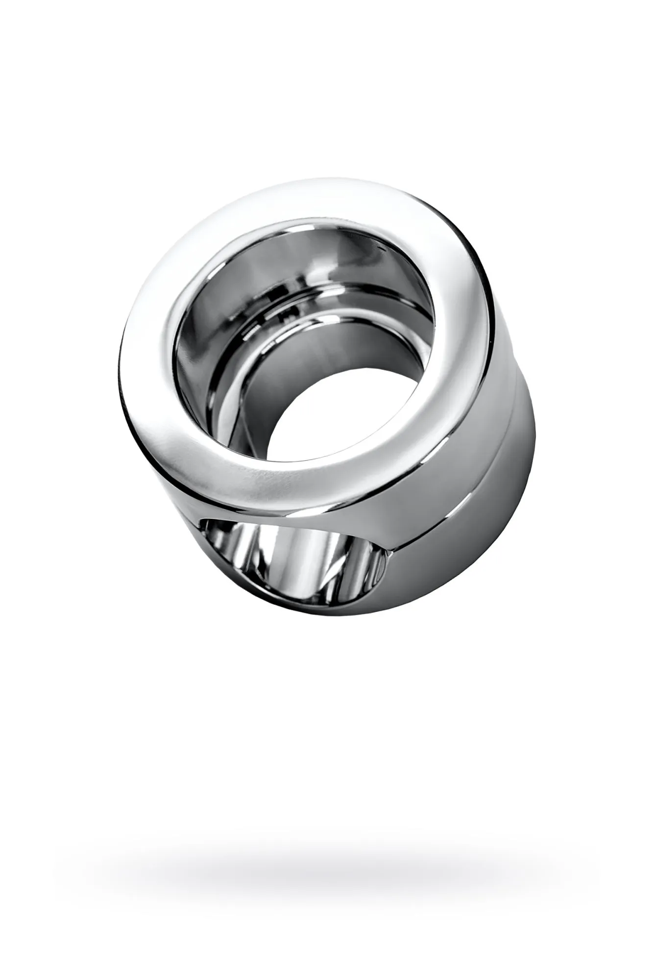 Утяжелитель на пенис и мошонку TOYFA Metal, серебряный