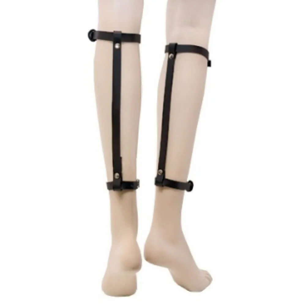 Бондажный комплект Lapin Rose на икры, M