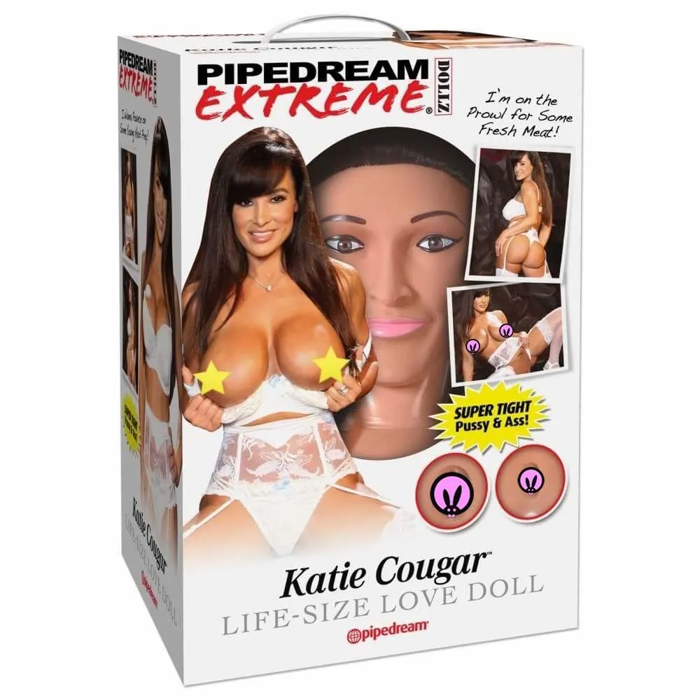 кукла pipedream katie cougar life-size love doll, коричневая в СПб
