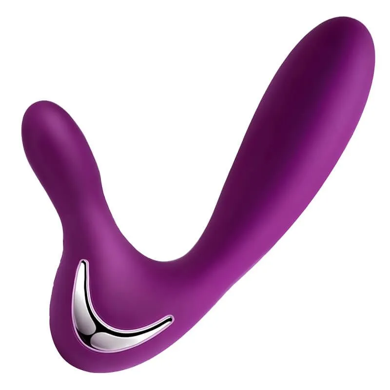 универсальный массажер двойной svakom vesper, фиолетовый в СПб