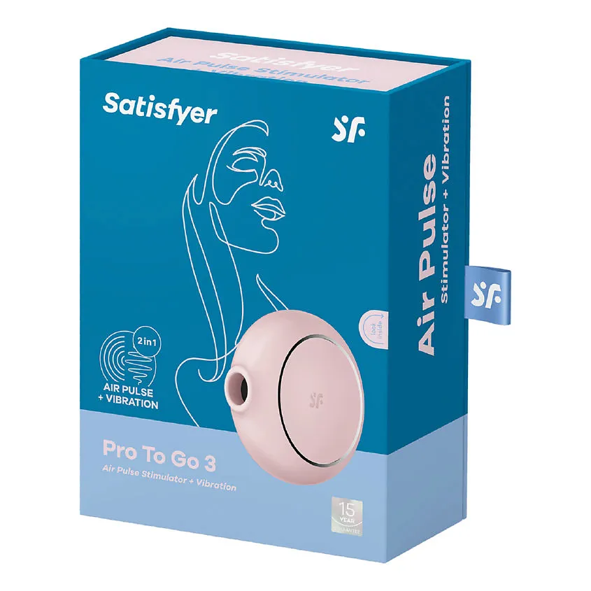 вакуумный массажер satisfyerpro to go 3 rose 045146sa в СПб