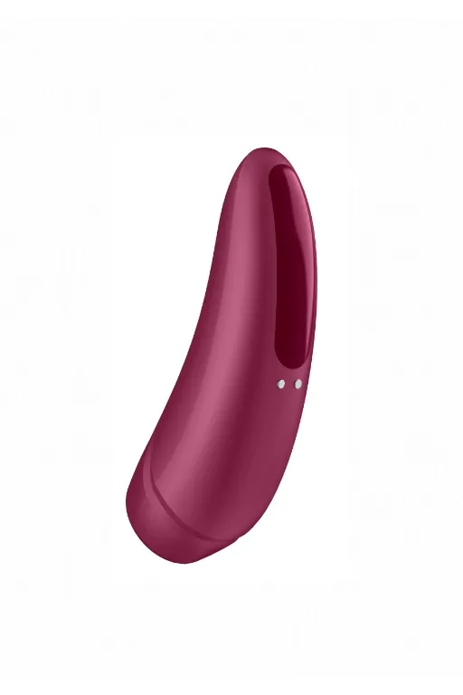 вакуумный массажер с вибрацией satisfyer curvy 1 plus rose red 001821sa в СПб