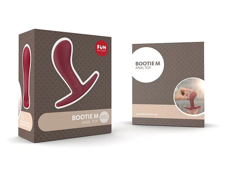 анальный стимулятор fun factory bootie medium, бордовый в СПб