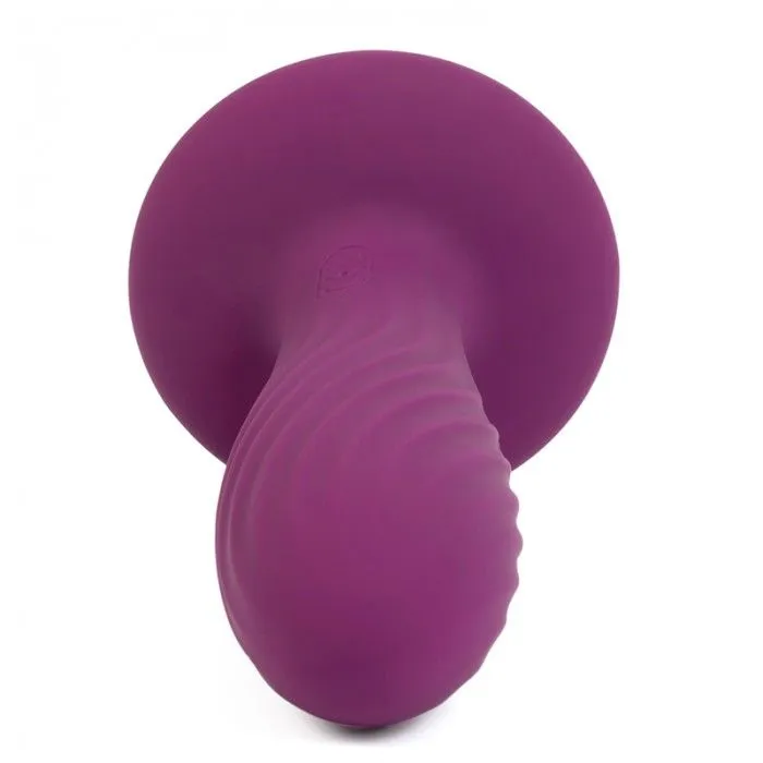 анальная пробка ребристая svakom bella, фиолетовая в СПб