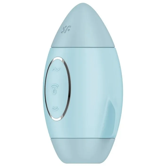 вакуумный массажер satisfyer mission control light blue 060071sa в СПб