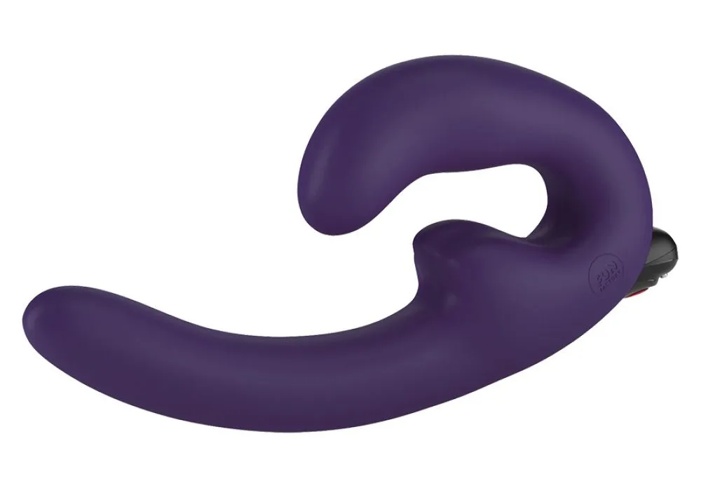 страпон с вибрацией fun factory sharevibe, фиолетовый в СПб