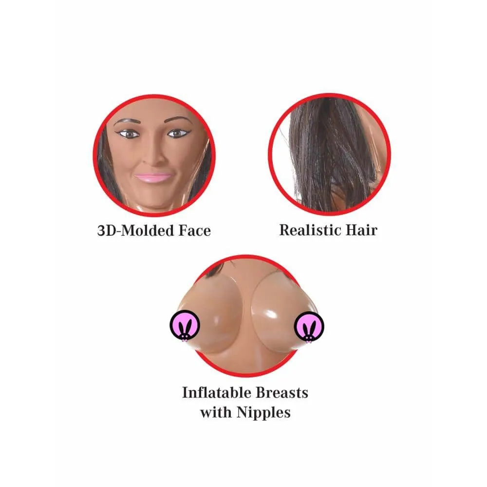 кукла pipedream katie cougar life-size love doll, коричневая в СПб