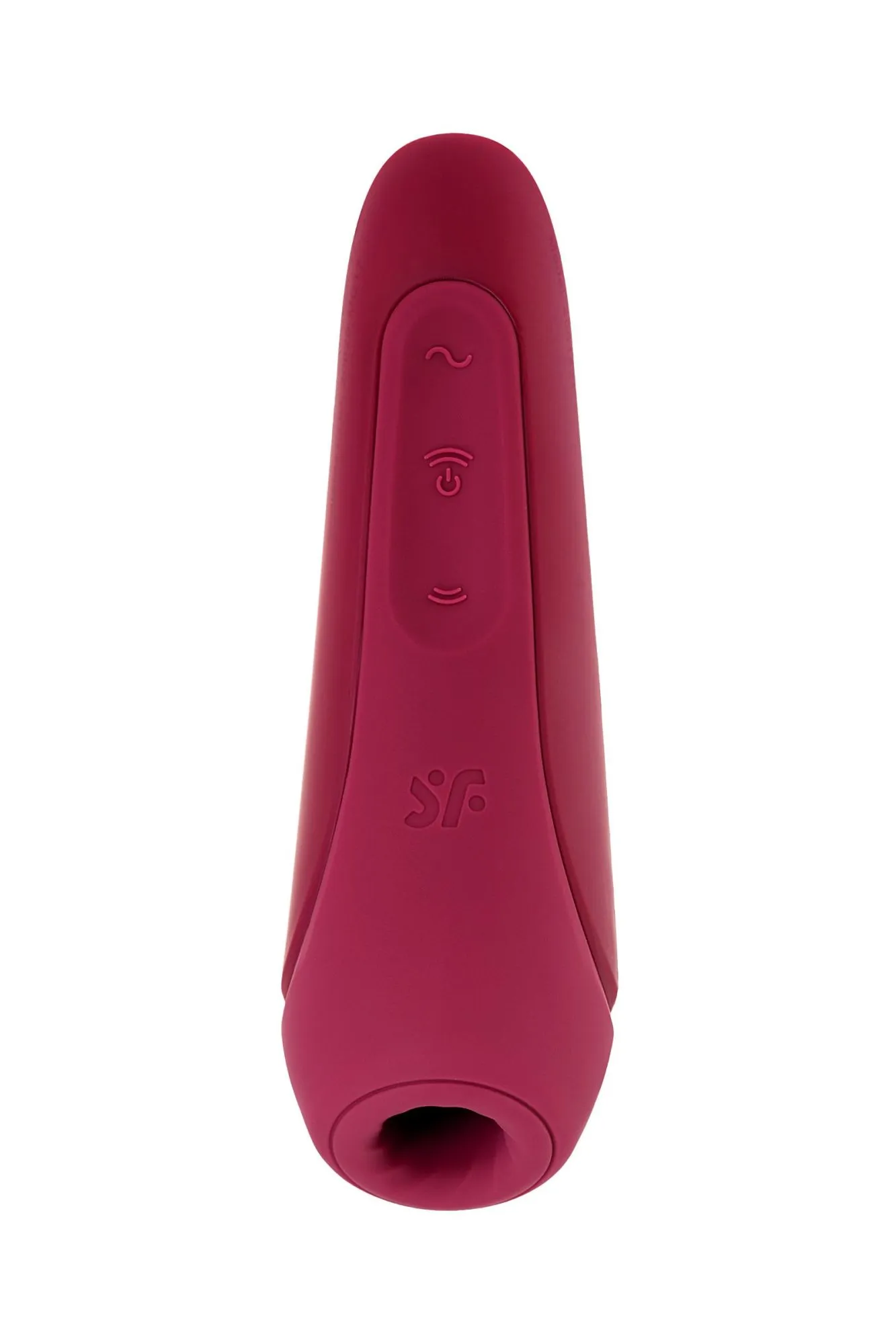 вакуум-волновой бесконтактный стимулятор клитора satisfyer curvy 1+, силикон, красный, 13,41 см. в СПб