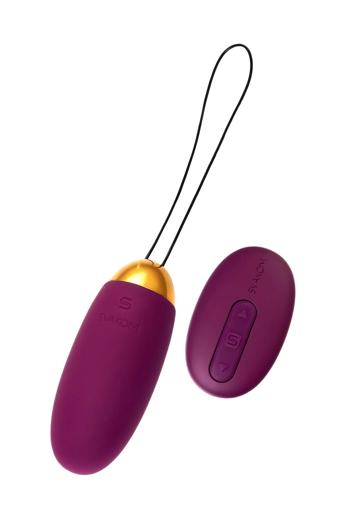 виброяйцо svakom elva, силикон, фиолетовое в СПб