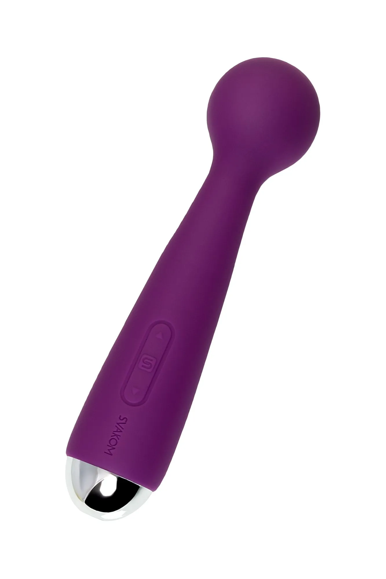 мини-вибратор svakom mini emma, силикон, фиолетовый, 16,5 см в СПб