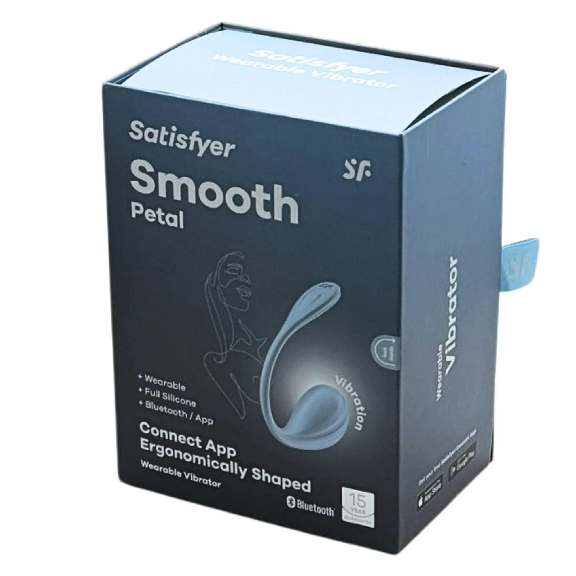 вибратор satisfyer smooth petal blue 002743sa в СПб