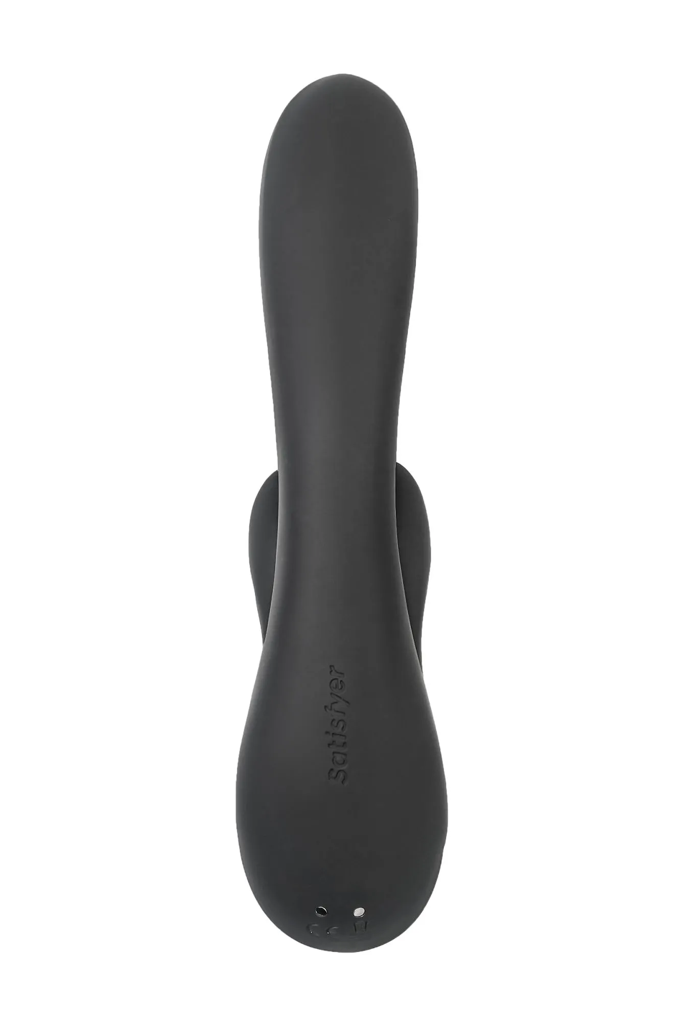 вибромассажер satisfyer double flex connect app, черный, силикон в СПб