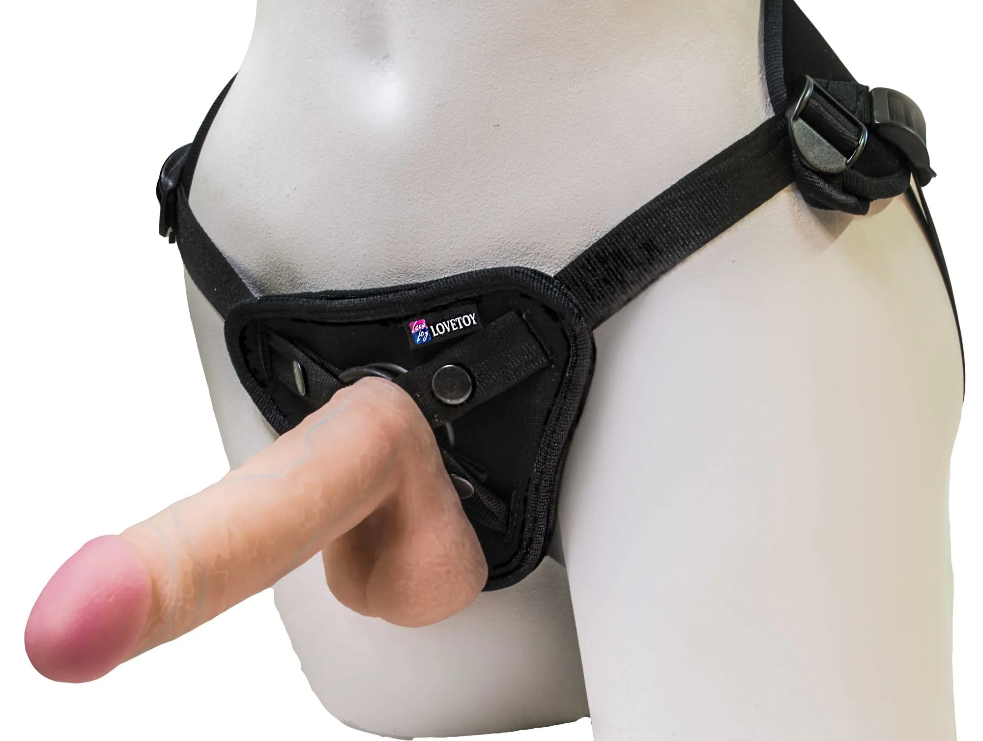 страпон с двумя насадками uni strap 6 harness best of all 531403ru в СПб