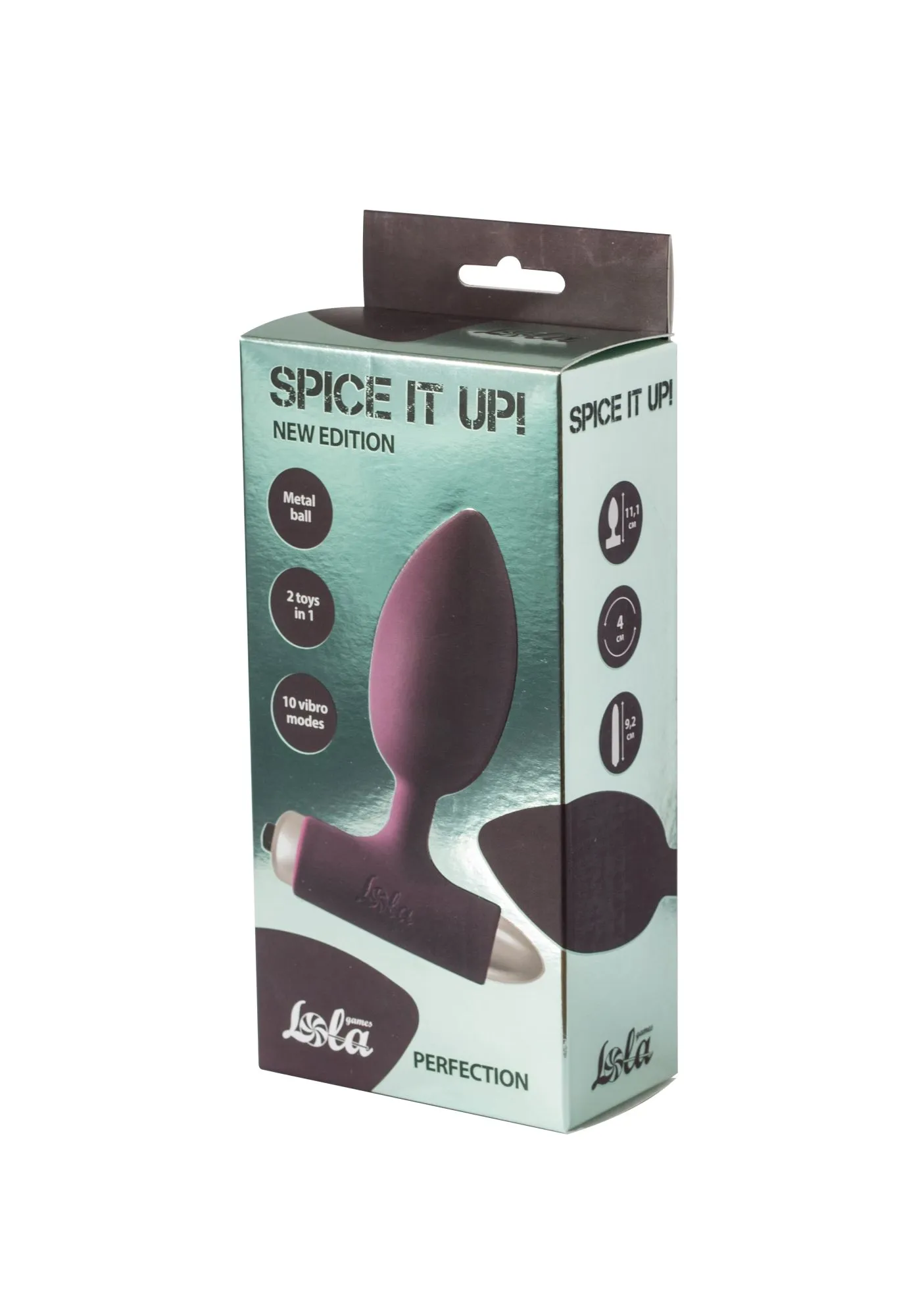 анальная пробка с вибрацией spice it up new edition perfection wine red 8014-03lola в СПб