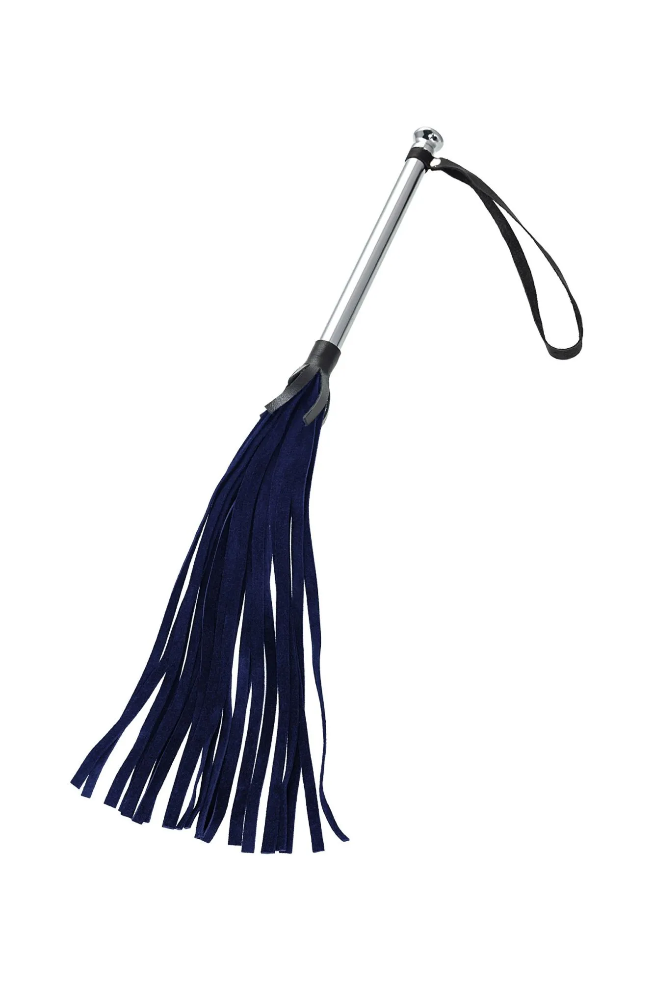 плеть pecado bdsm, «индиго», натуральный велюр, синяя в СПб