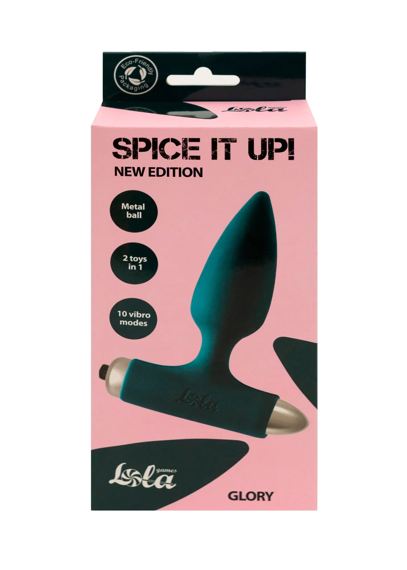 анальная пробка с вибрацией spice it up new edition glory dark green 8015-02lola в СПб