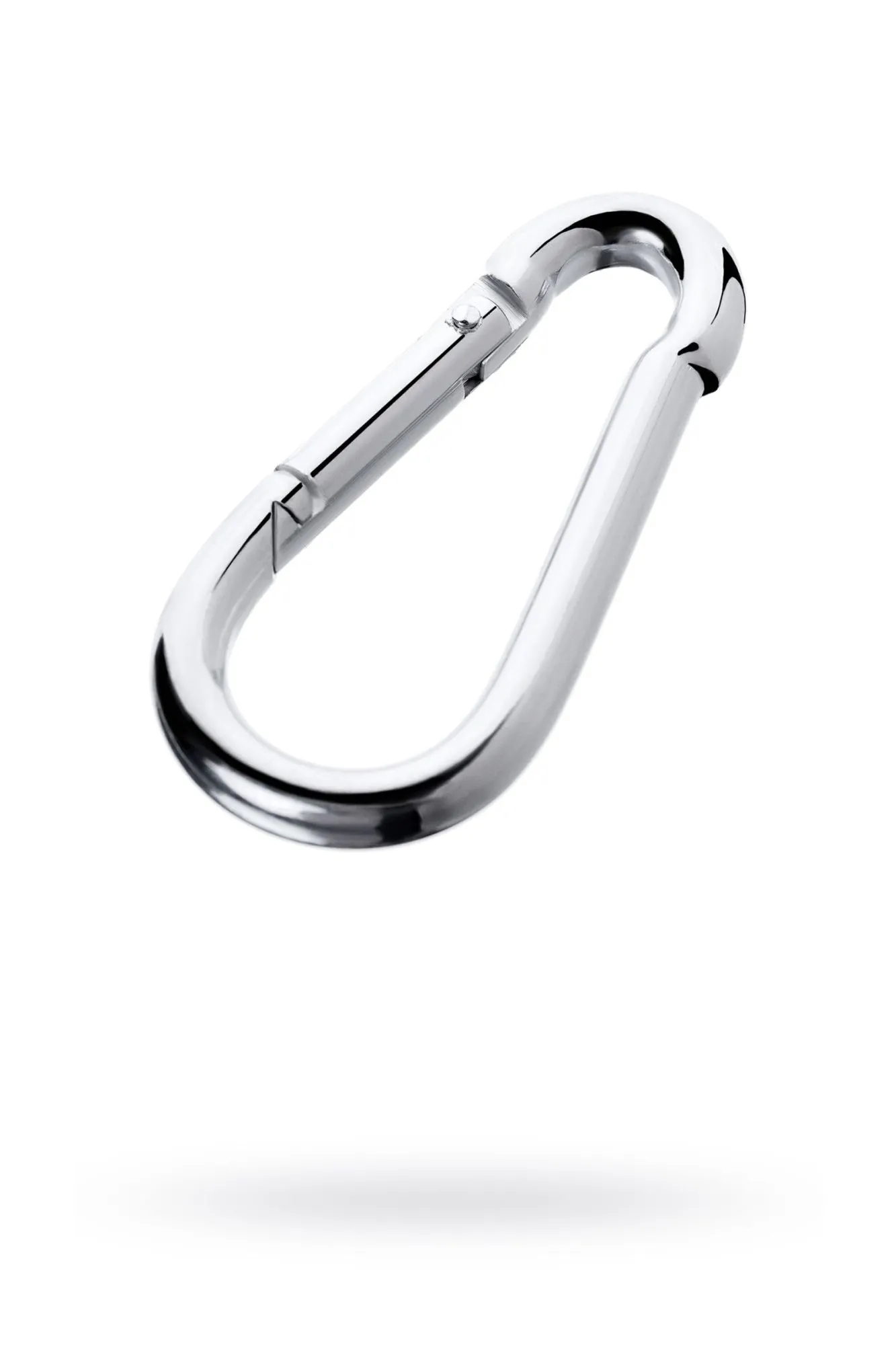 карабин toyfa metal, металл, серебряный, 8 см в СПб