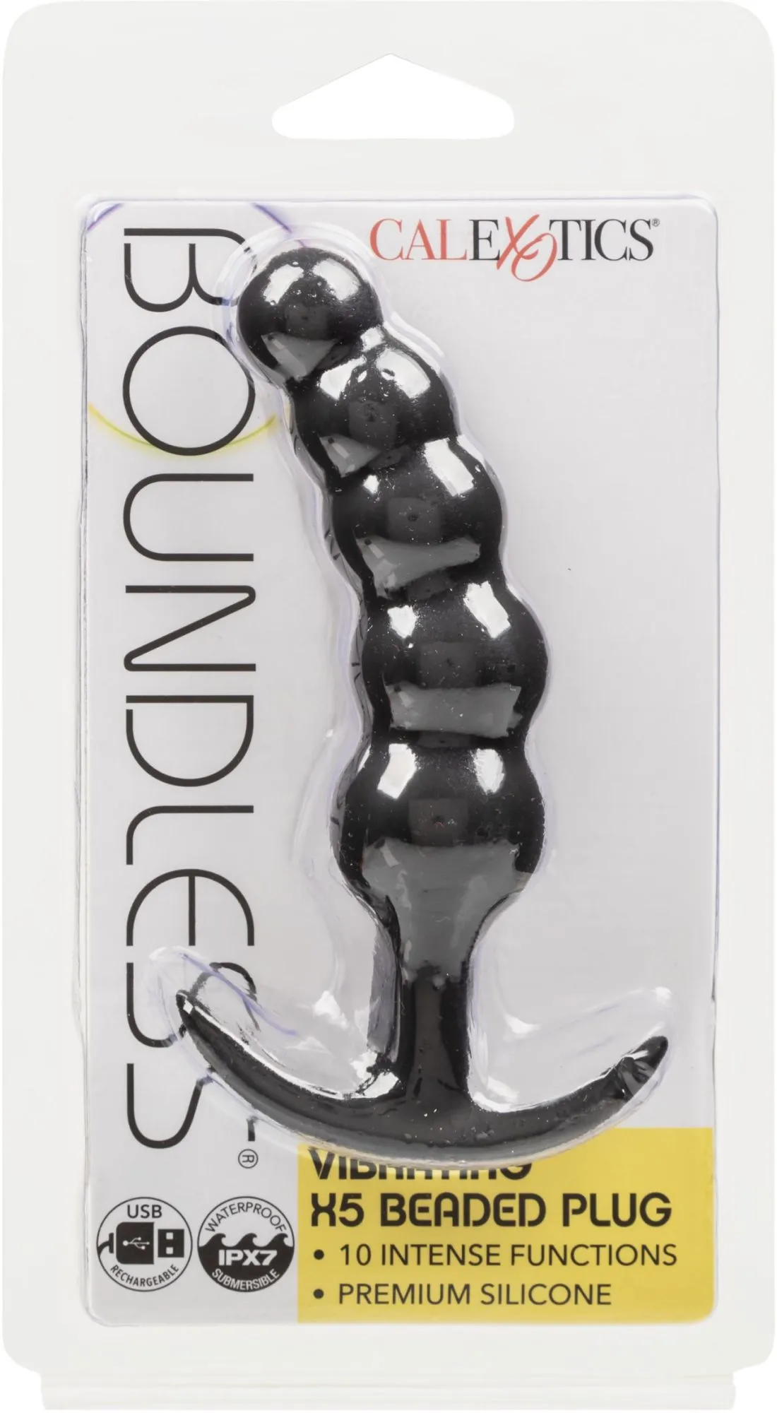 анальная виброёлочка для ношения boundless vibrating x5 beaded plug в СПб