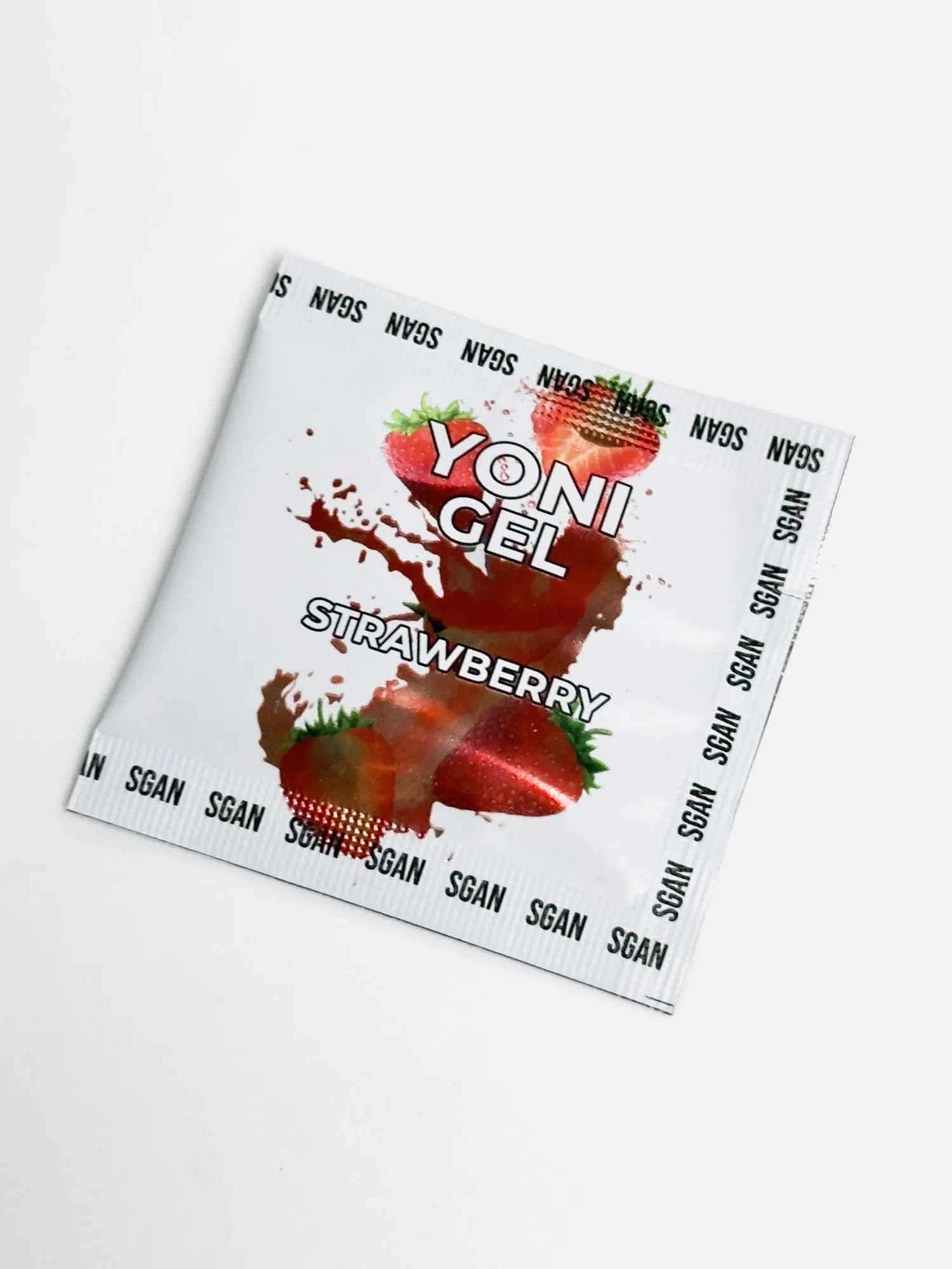 саше лубрикант sgan sensual со вкусом клубники для орального секса 5 мл 0561sg в СПб
