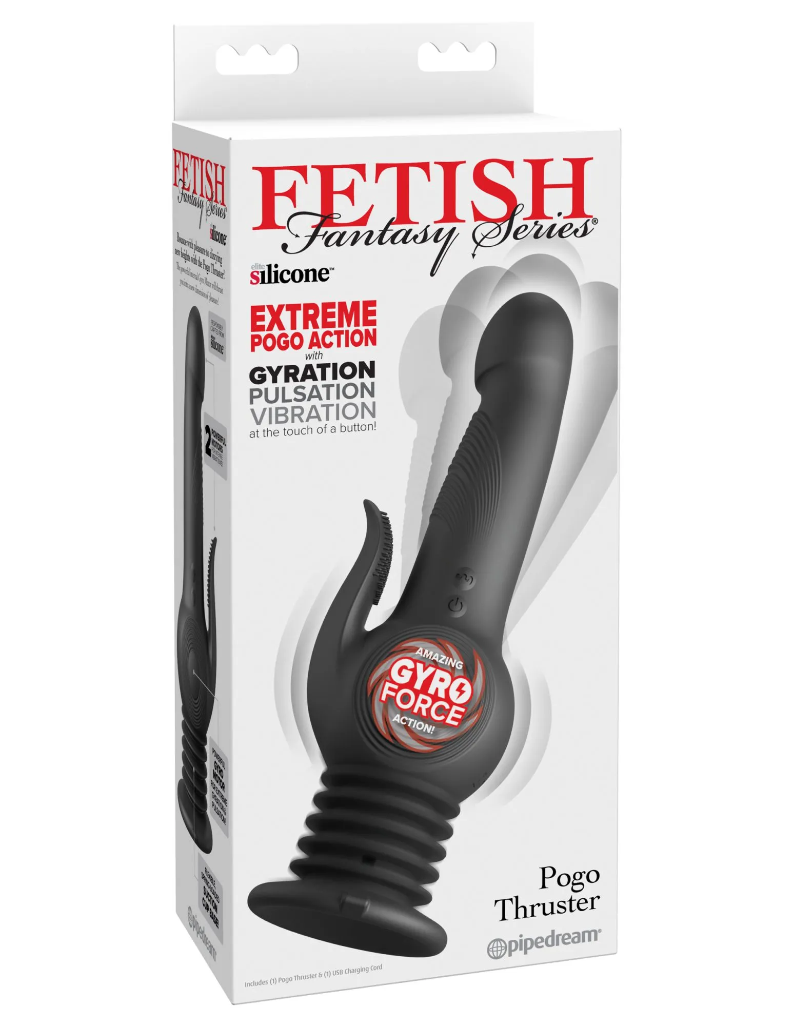 вибратор с функцией фрикций pogo thruster pipedream 456423pd в СПб