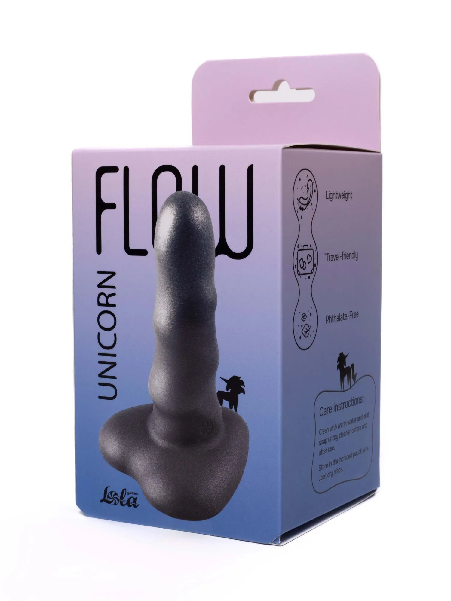 нереалистичный дилдо unicorn mini black 2047-03lola в СПб
