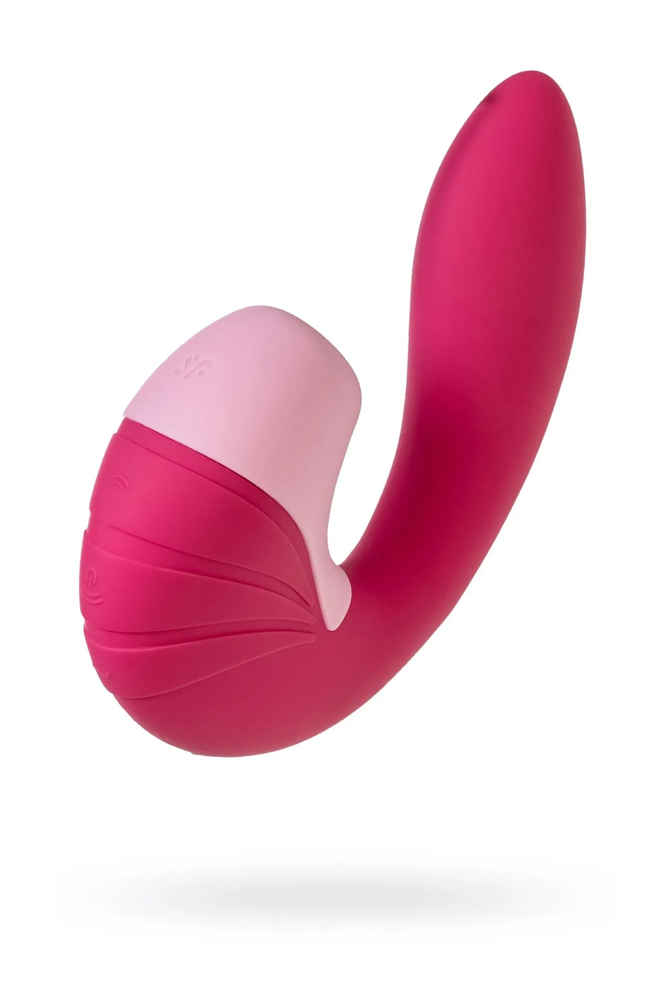 вибратор satisfyer supernova, с вакуум-волновым стимулятором, силикон, красный, 16,9 см в СПб