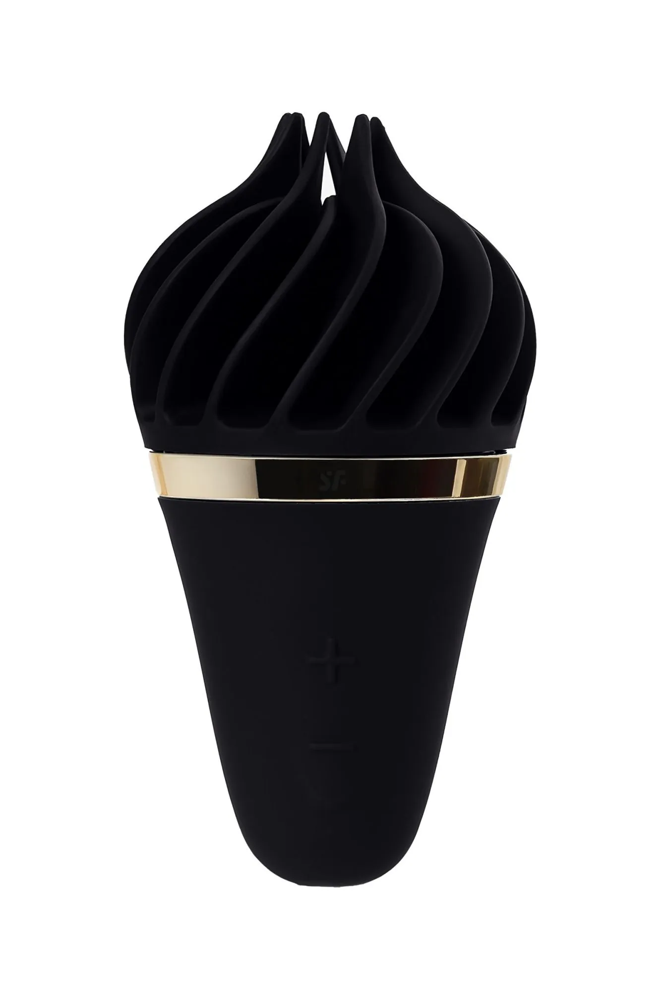 вибромассажер satisfyer layons sweet treat, силикон, черный, 10,4 см. в СПб