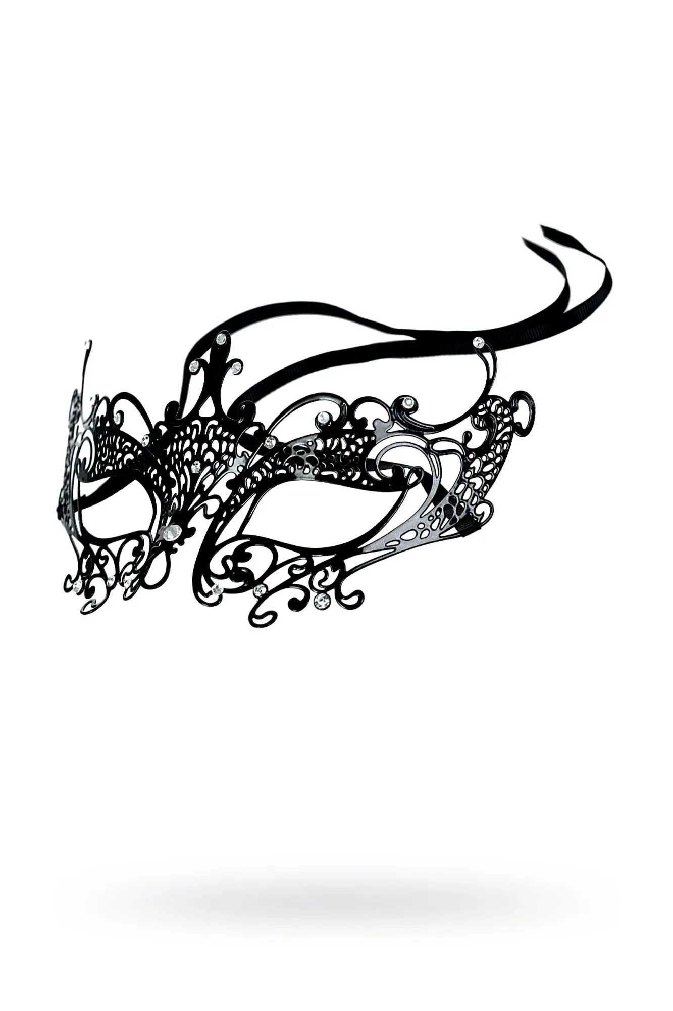 маска металлическая toyfa theatre, черный в СПб