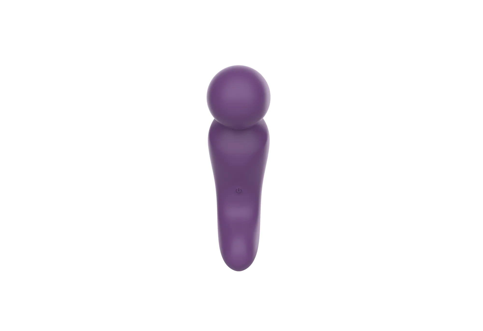 вибратор- вонд с изогнутым корпусом secwell sw24125-purple в СПб