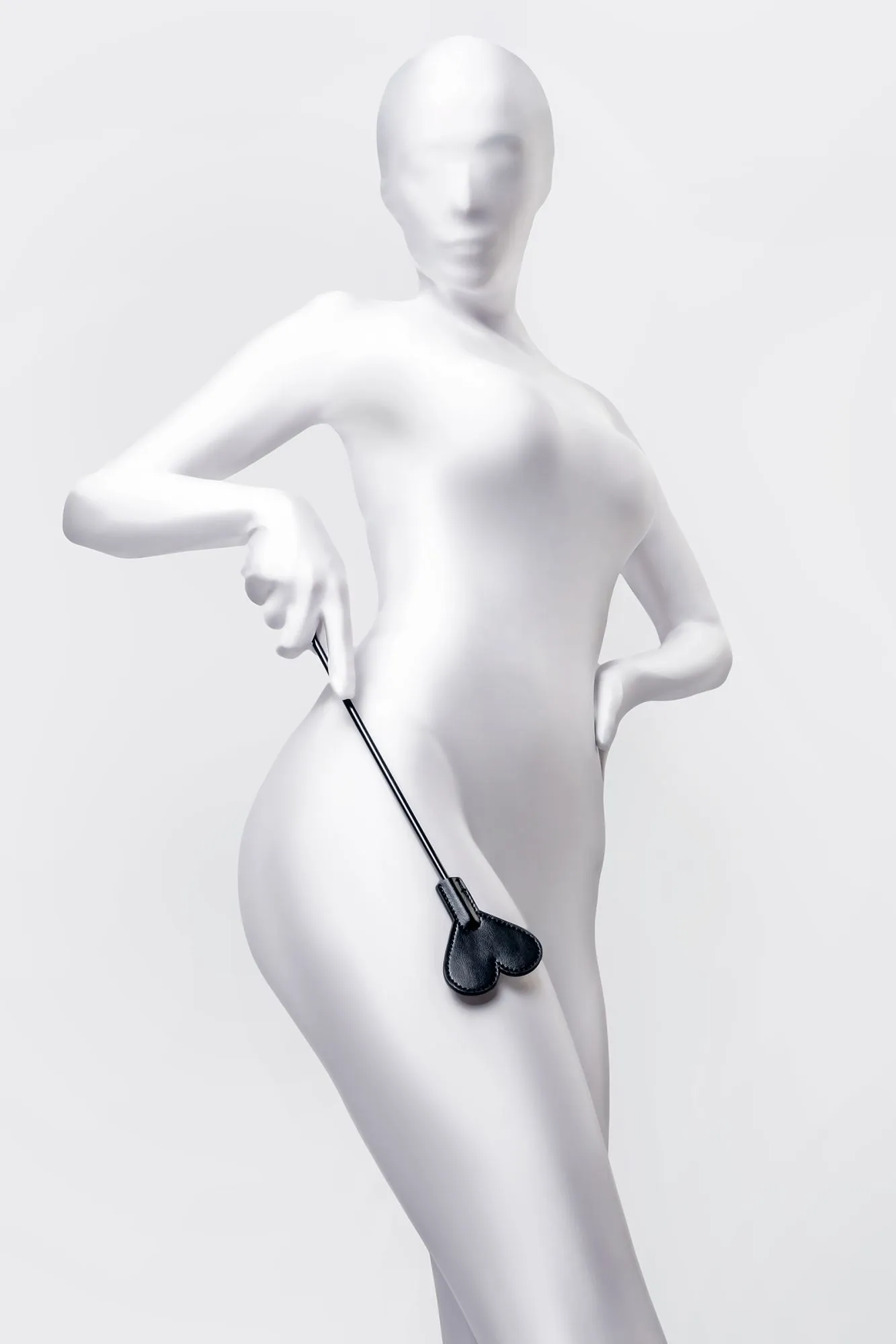 стек anonymo #0008, pu кожа, черный, 35 см в СПб