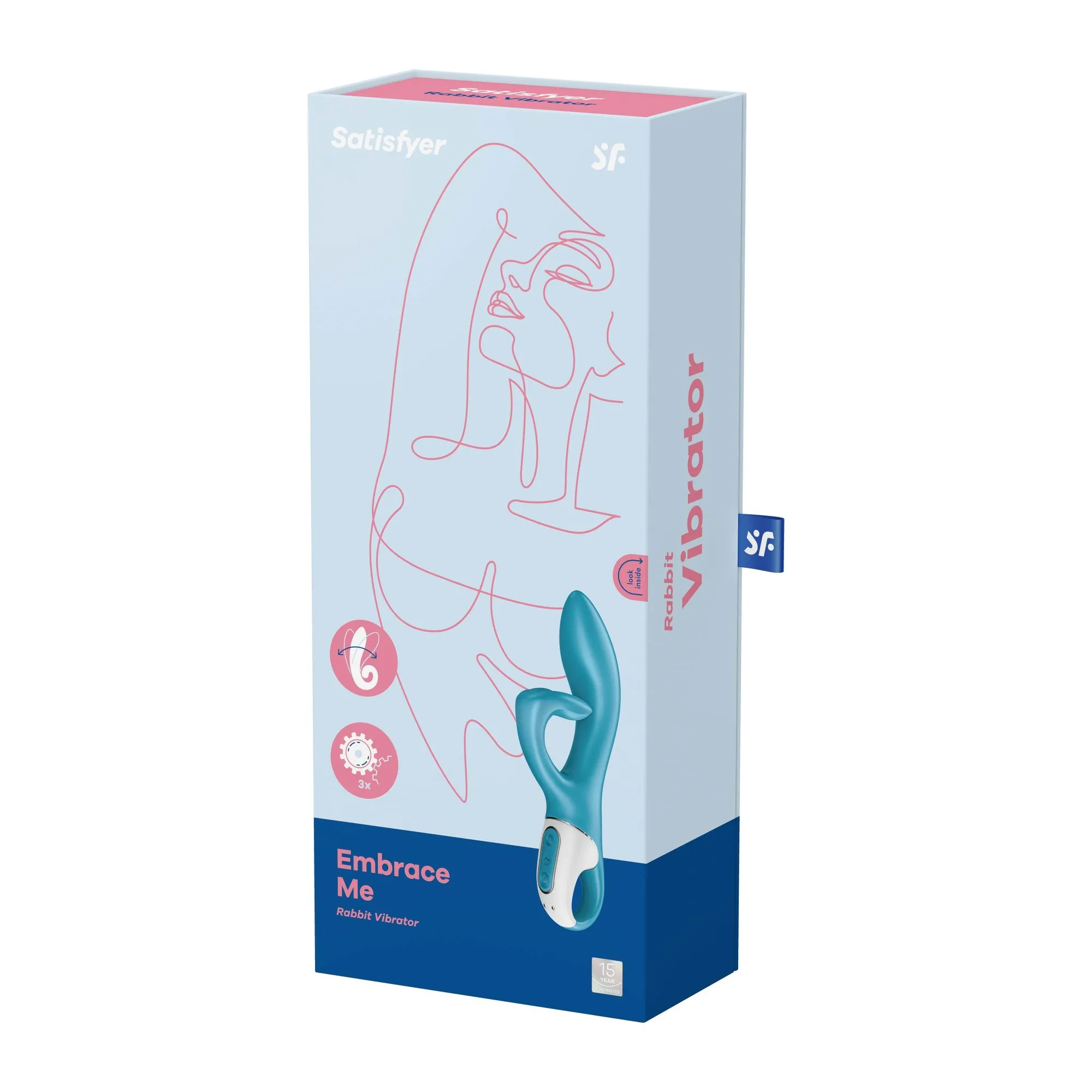 вибратор satisfyer embrace me turquoise 036595sa в СПб