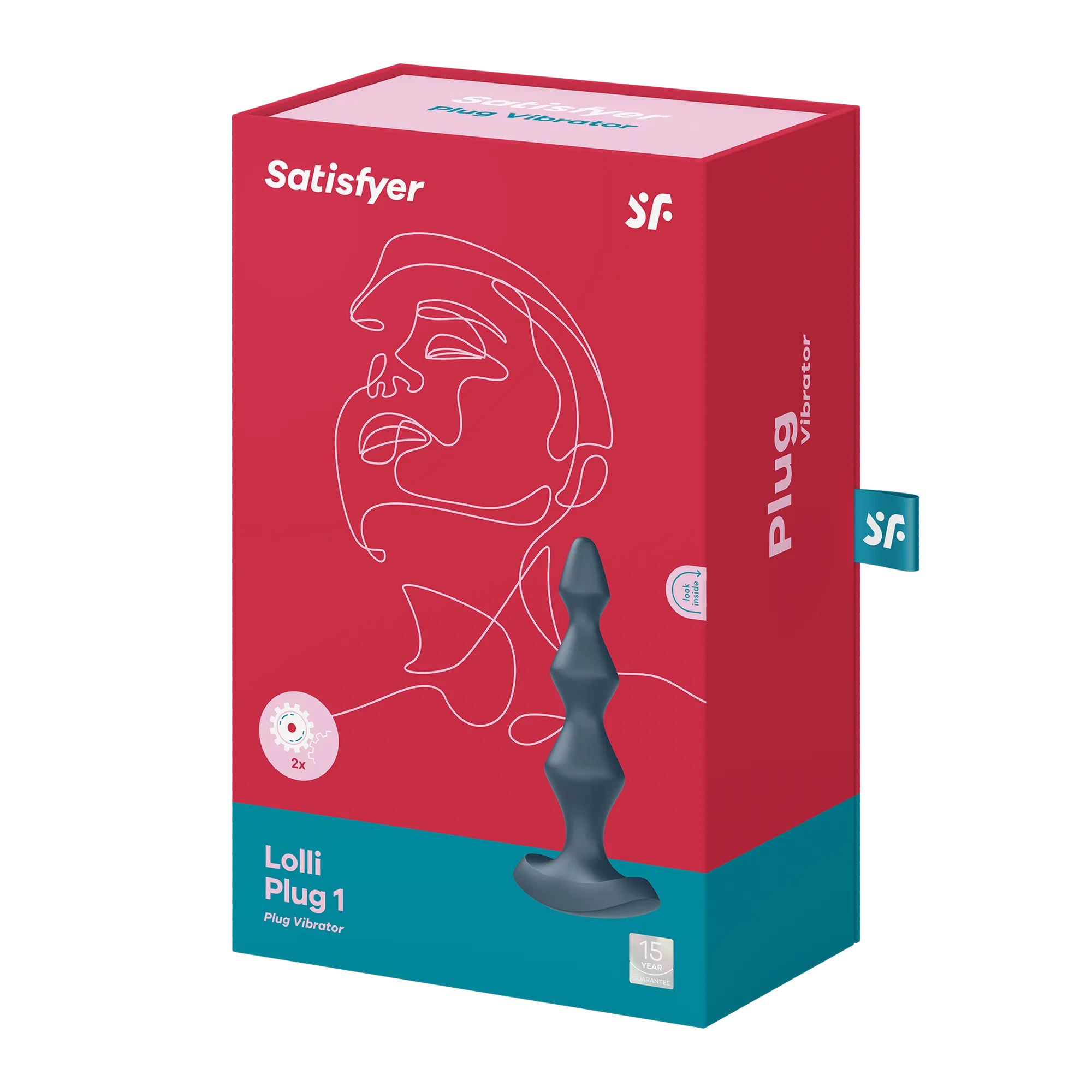 анальная пробка с вибрацией lolli-plug 1 dark teal 003191sa в СПб