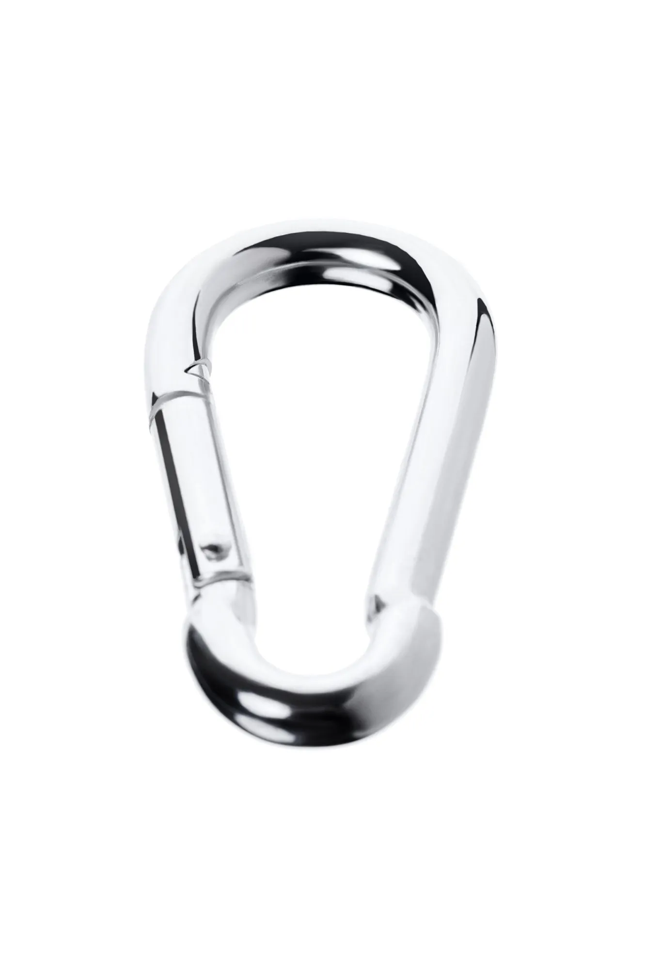 карабин toyfa metal, металл, серебряный, 5 см в СПб