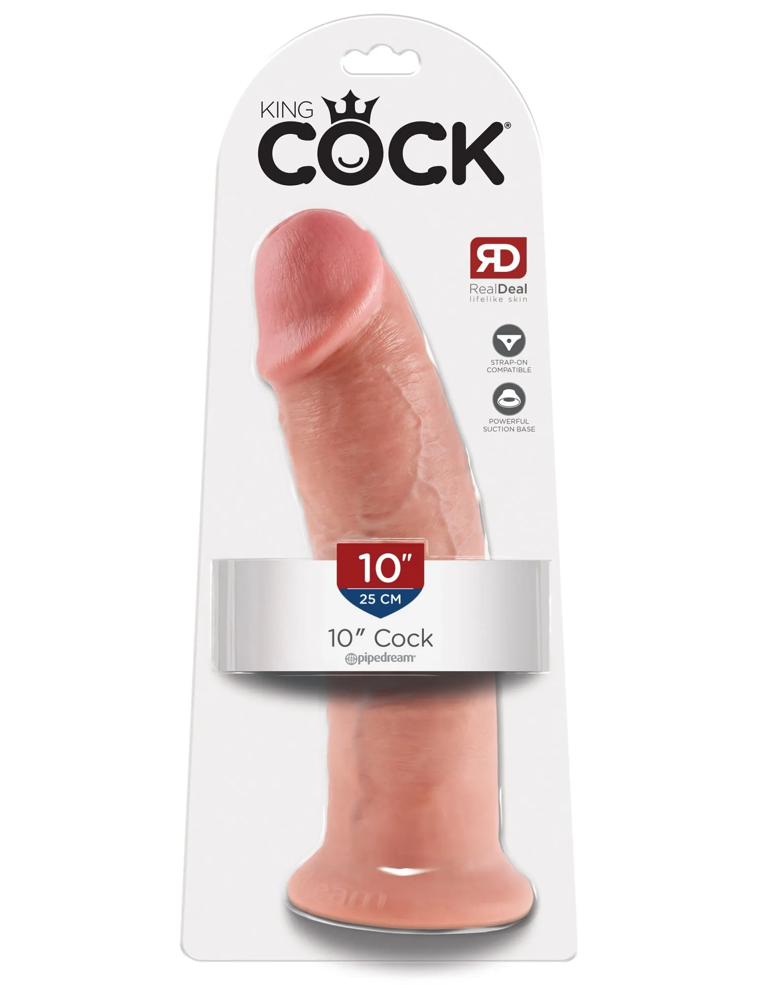 фаллоимитатор king cock 25 см cock pipedream 550521pd в СПб