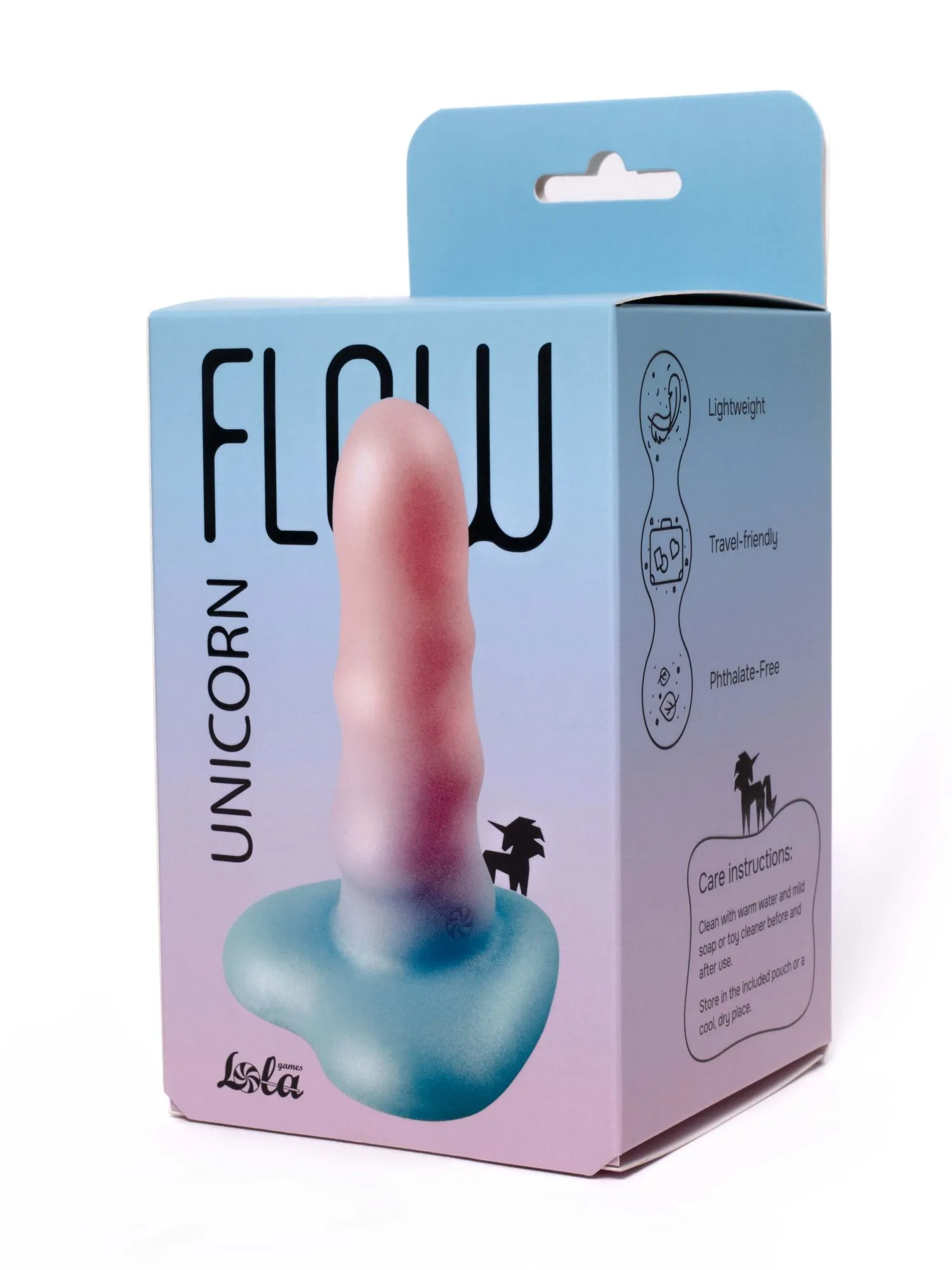 нереалистичный дилдо unicorn mini light 2047-02lola в СПб