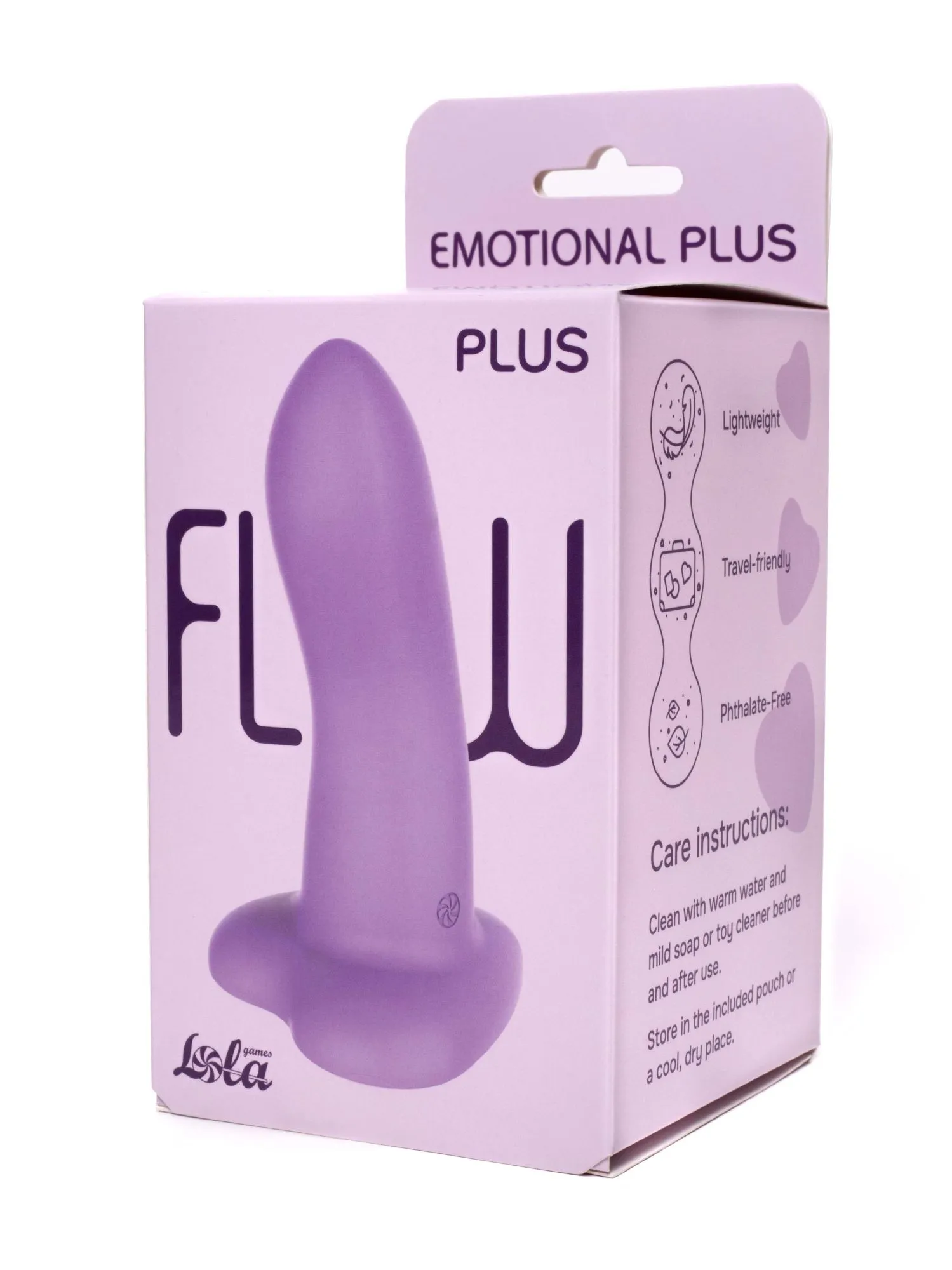 нереалистичный дилдо emotional plus purple 2044-01lola в СПб