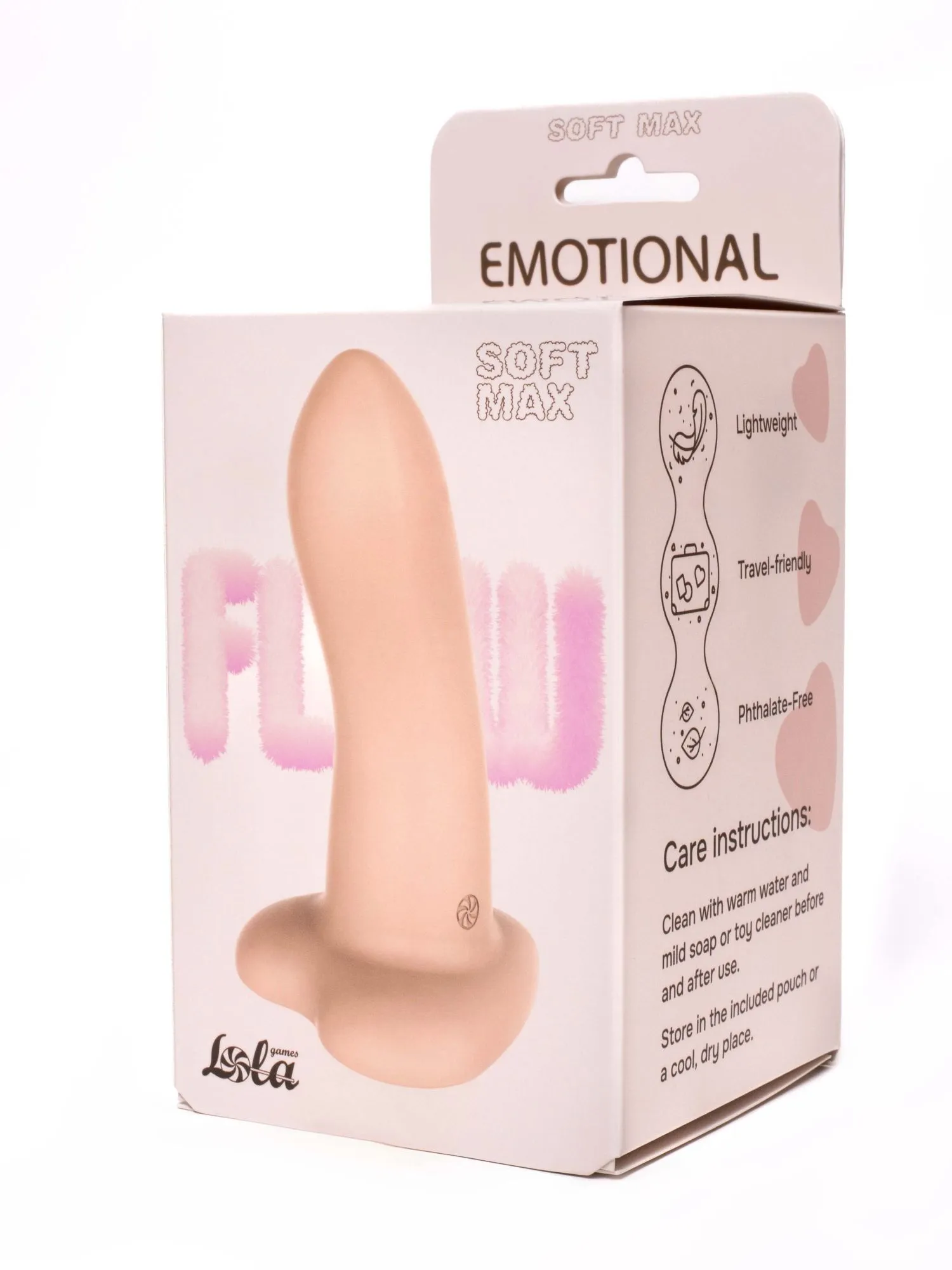 нереалистичный дилдо emotional soft max flesh 2046-03lola в СПб